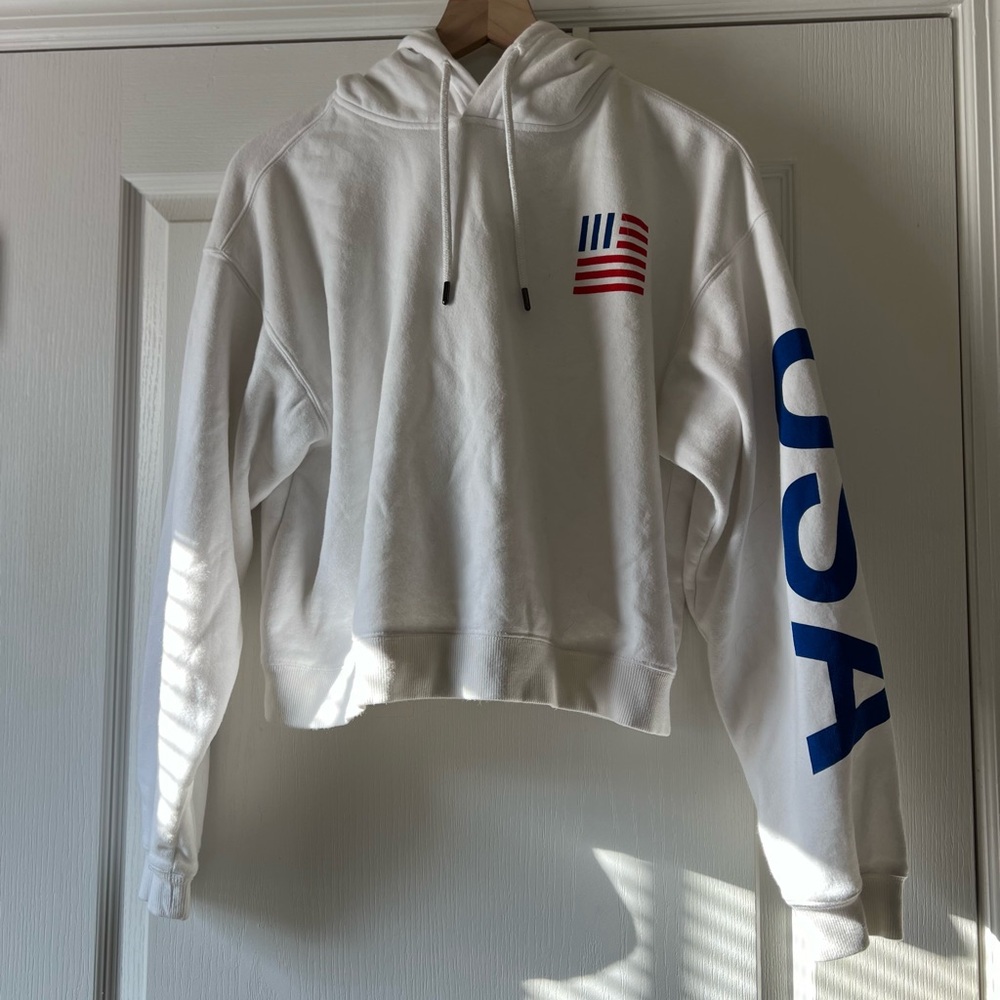The North Face cropped sweater